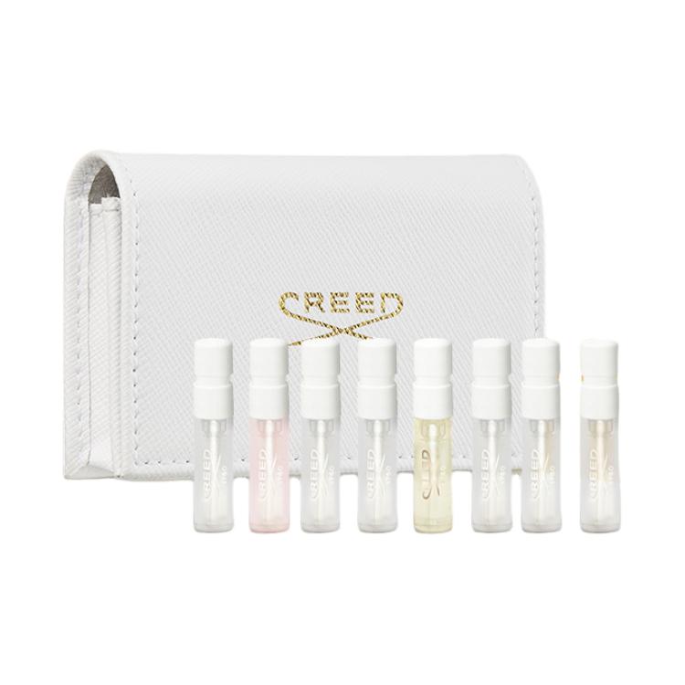 

Creed Набор духов в кожаной коробке 8 пробников парфюмерной воды лиловый амбер