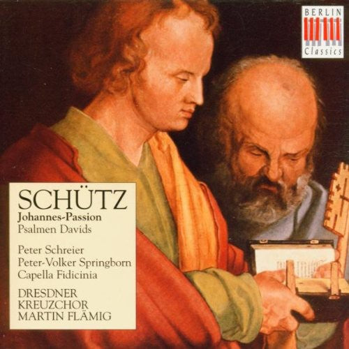 

CD диск Schutz / Schreier / Springborn / Flamig: St. John's Passion