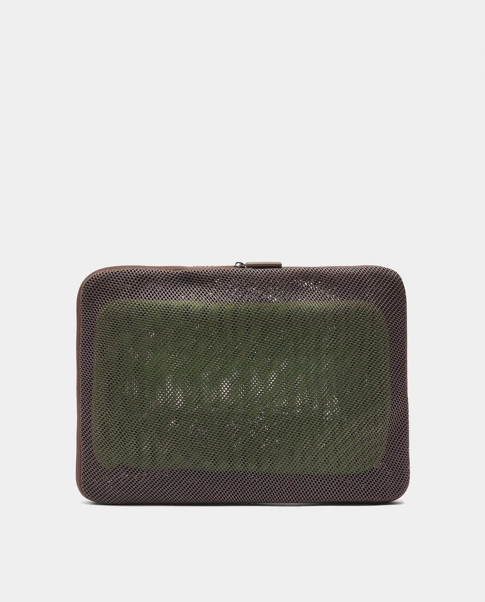 

Дорожная сумка из сетки с расширяемым клапаном на молнии и дополнительная выдвижная сумка Parfois, мультиколор