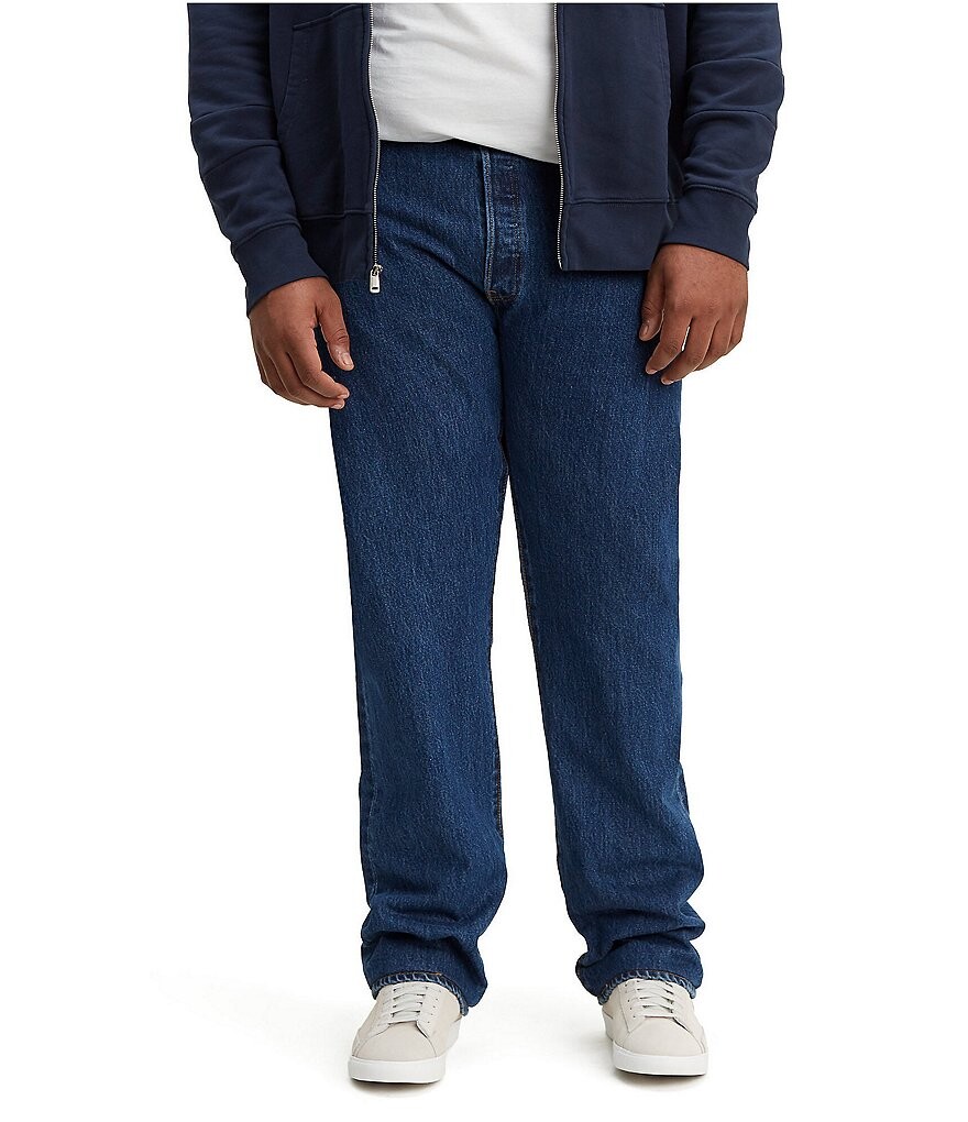 

Джинсы оригинального кроя Levi's Big & Tall 501, синий