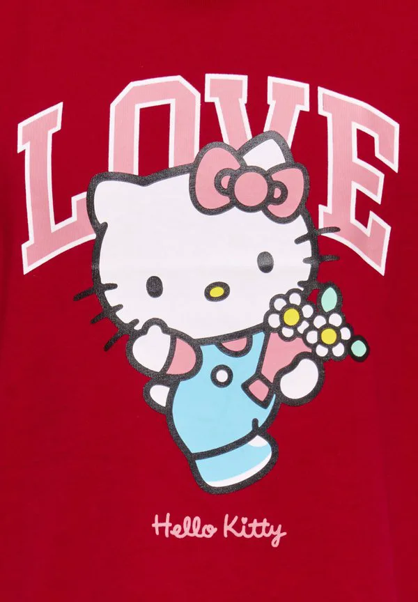 Футболка с принтом kmgkitty life свободного кроя Only Mini, Barbados Cherry Print Love — фото 3