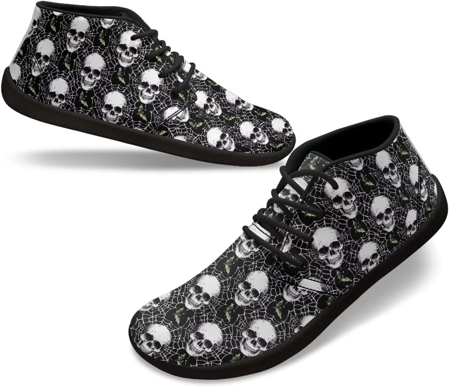 

Мужские босоножки Tomeusey, повседневные кроссовки с широкой носочной частью, легкие прогулочные кроссовки, минималистичные кроссовки с нулевым перепадом для мужчин, Skull