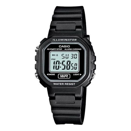 

Часы CASIO Waterproof Quartz Black Strap Black Digital, черный