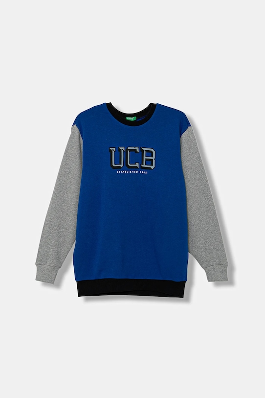 

Детская хлопковая толстовка United Colors Of Benetton, синий