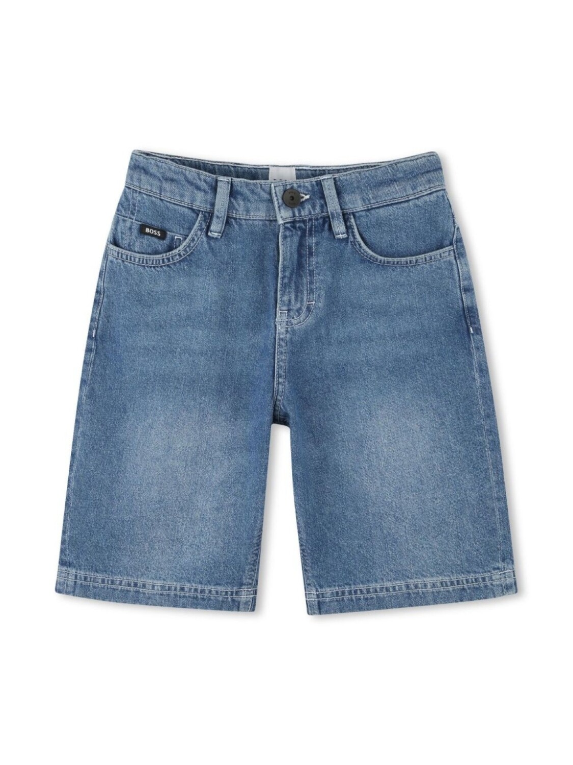 

BOSS Kidswear джинсовые шорты, синий