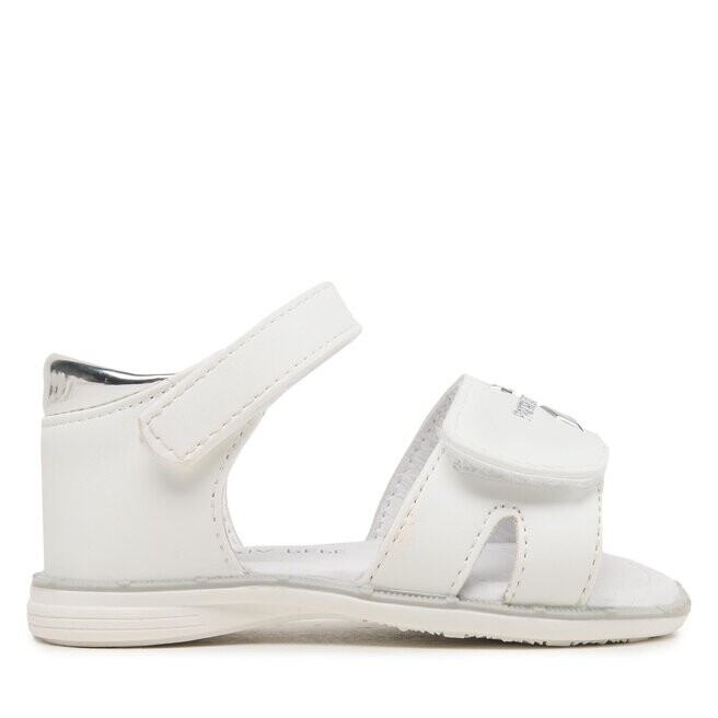 

Сандалии Patrizia Pepe JP125.30 Bianco/Argento Ecovitello, белый