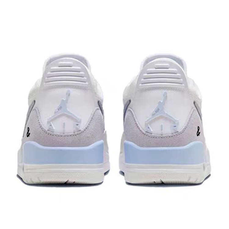 Кроссовки Jordan Legacy 312 Vintage Basketball Shoes Men Low-top Grey/white, светло-серый — фото 4