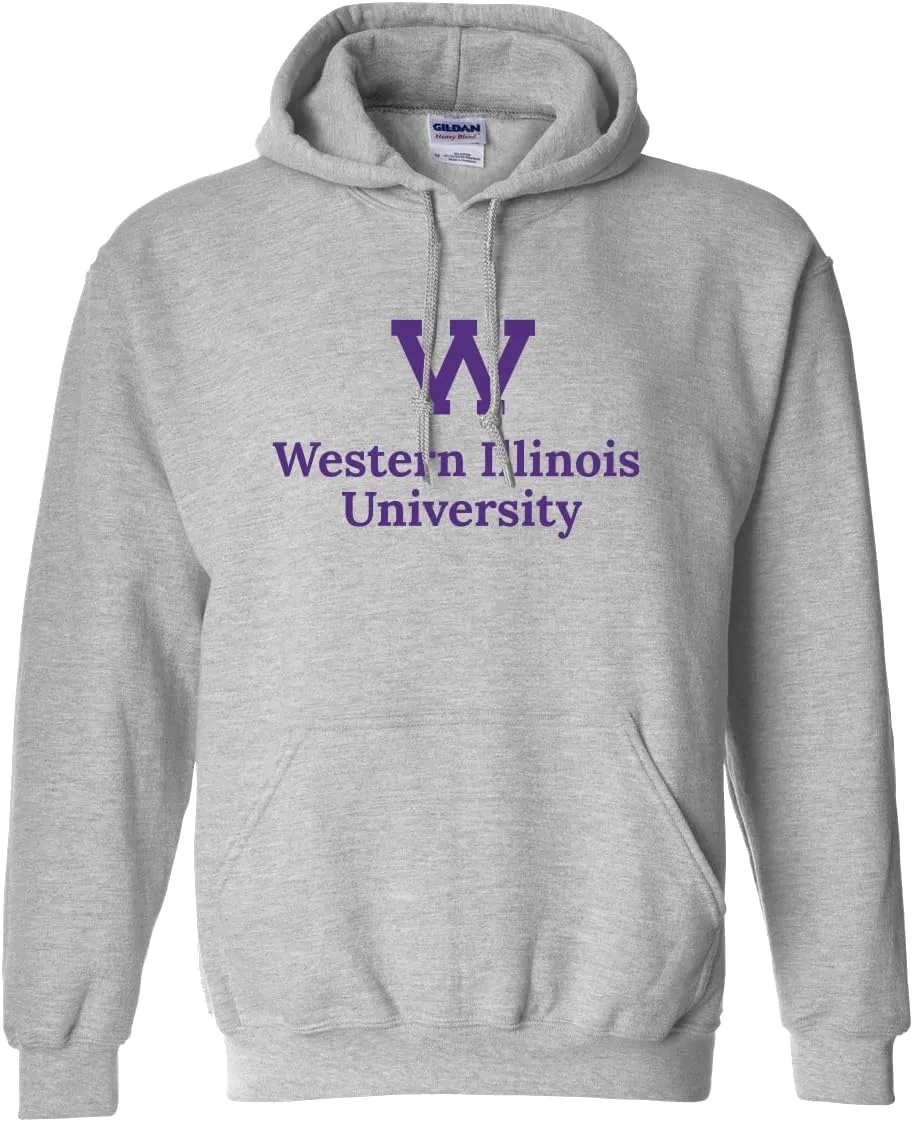 

Толстовка с капюшоном Western Illinois University CreateMyTee