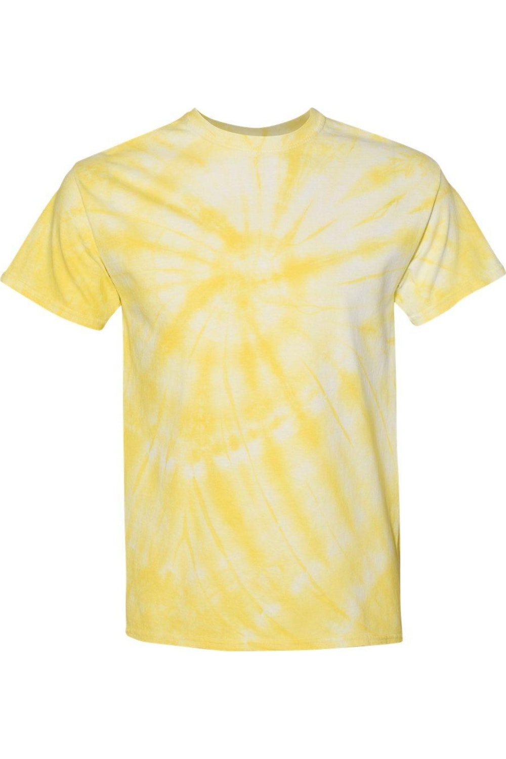 

Футболка Dyenomite Cyclone Pinwheel Tie-Dyed, бледно-желтый