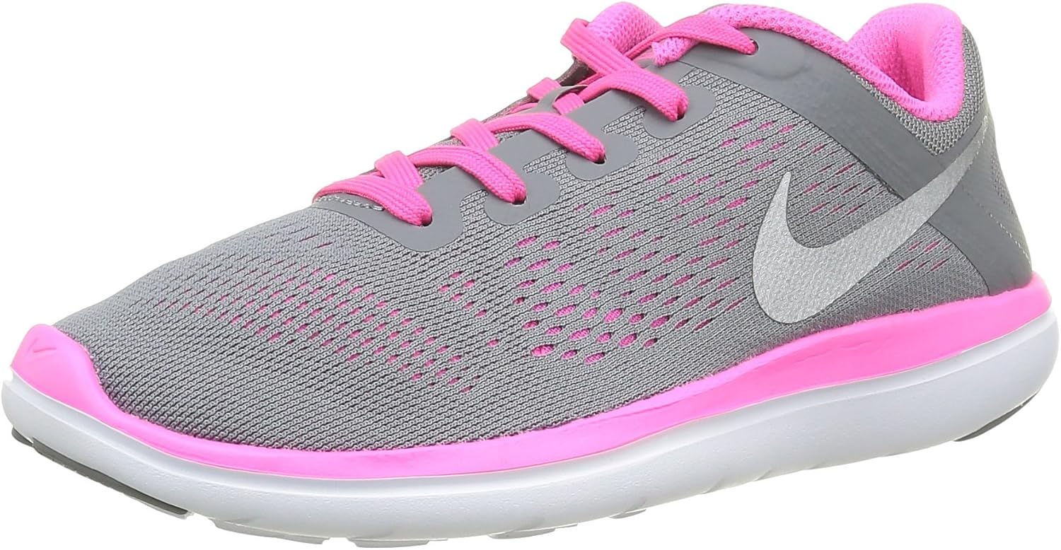 

Кроссовки для бега Nike Kids Flex 2016 Rn (GS), черный/розовый/серый