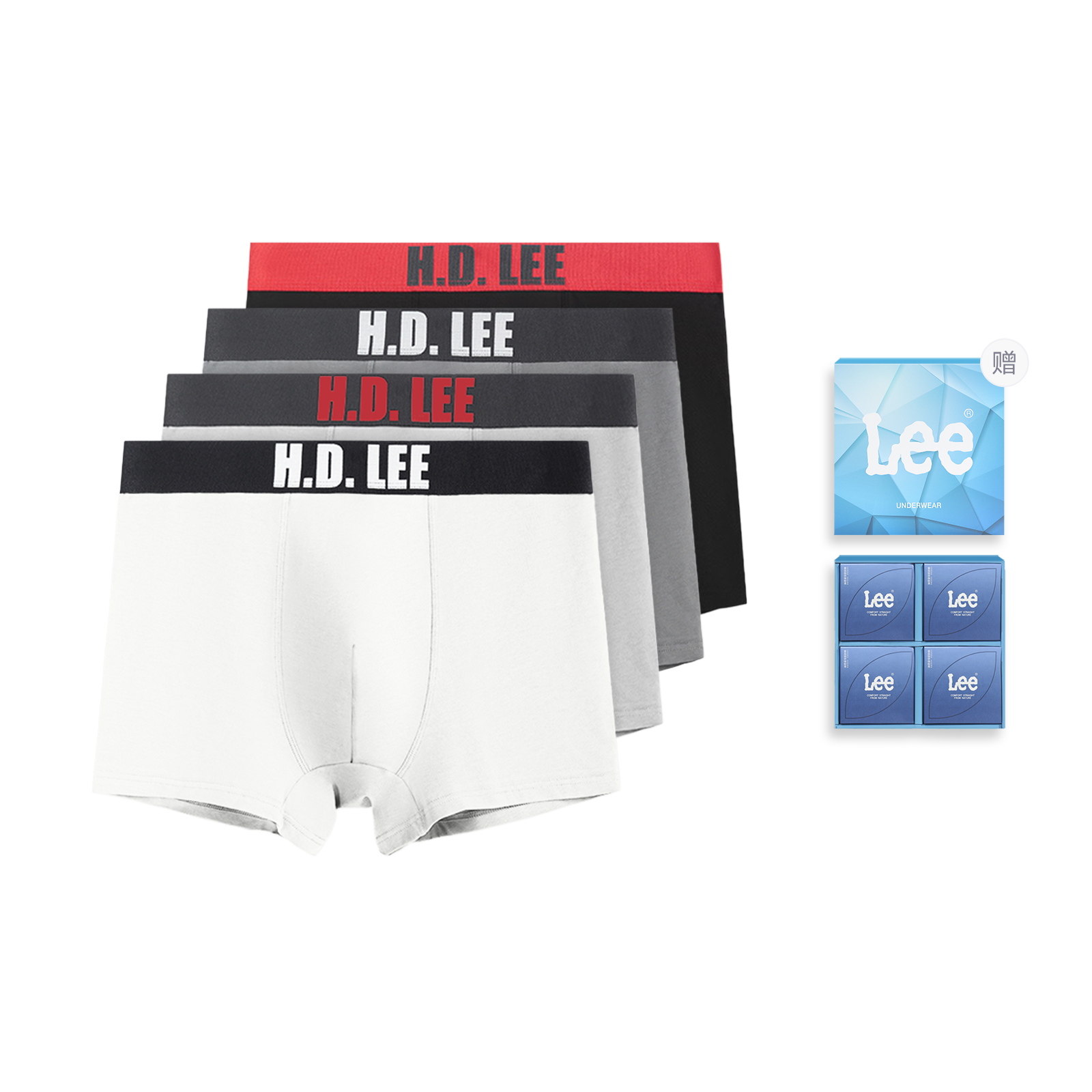 

Lee Sunset 4.0 подарочный набор мужского белья 4 шт