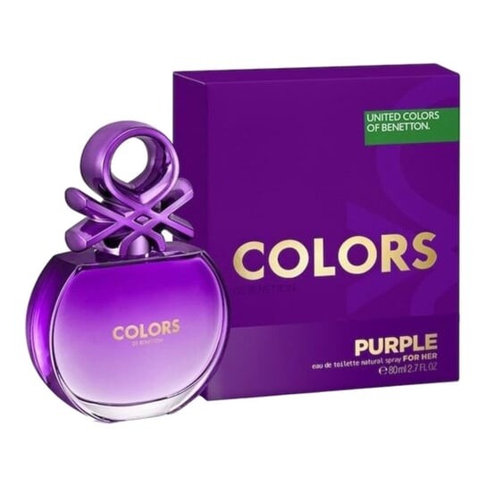 Туалетная вода, 80 мл Benetton, Colors Purple Woman — фото 2
