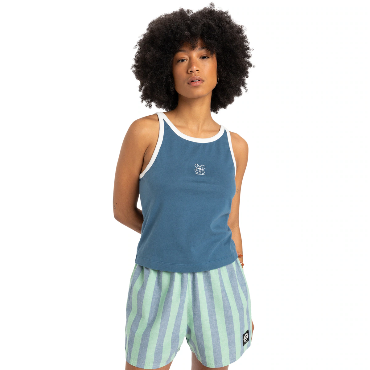 

Женская футболка Quiksilver Penida, синий