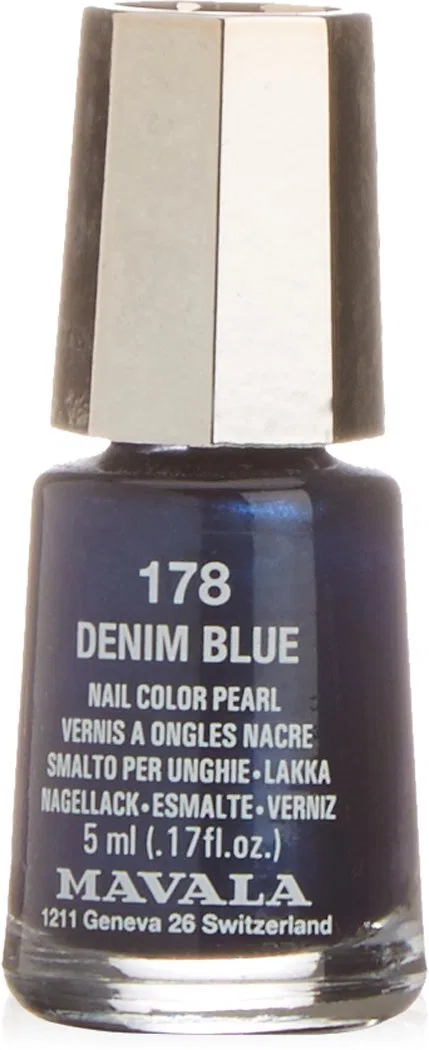 Лак для ногтей «Denim Blue 178» от Mavala Mavala