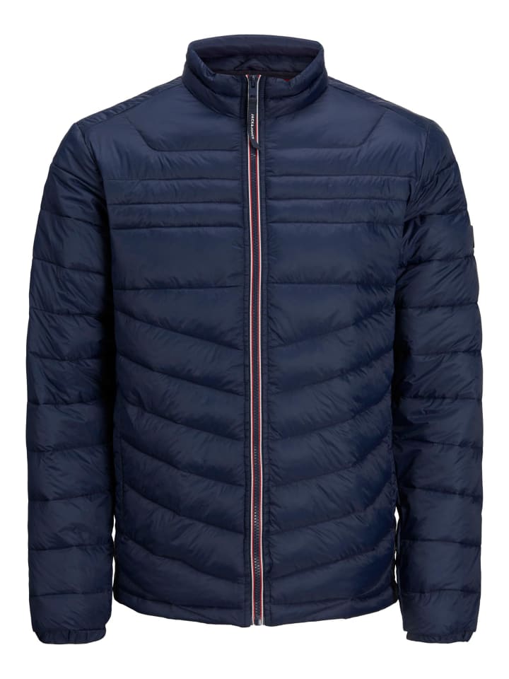 

Куртка Jack & Jones Hero Puffer Collar, темно-синий