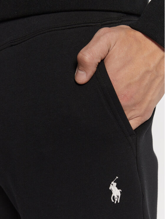 Спортивные брюки обычного кроя 710888283 Polo Ralph Lauren, черный — фото 4