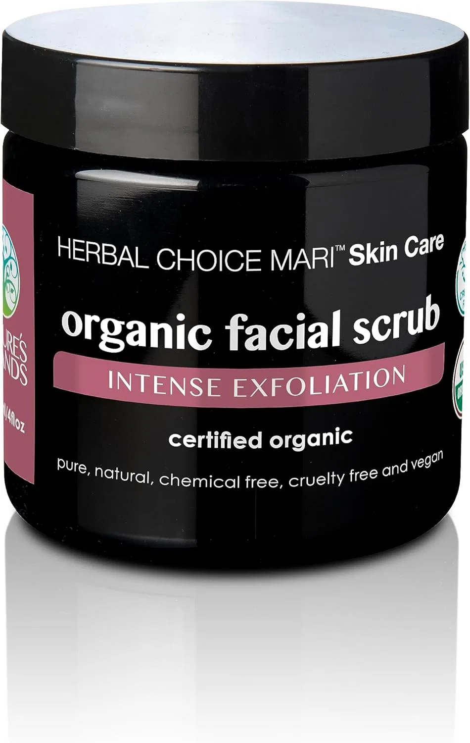 Скраб для лица отшелушивающий Nature's Brands Herbal Choice Mari Organic 118 мл