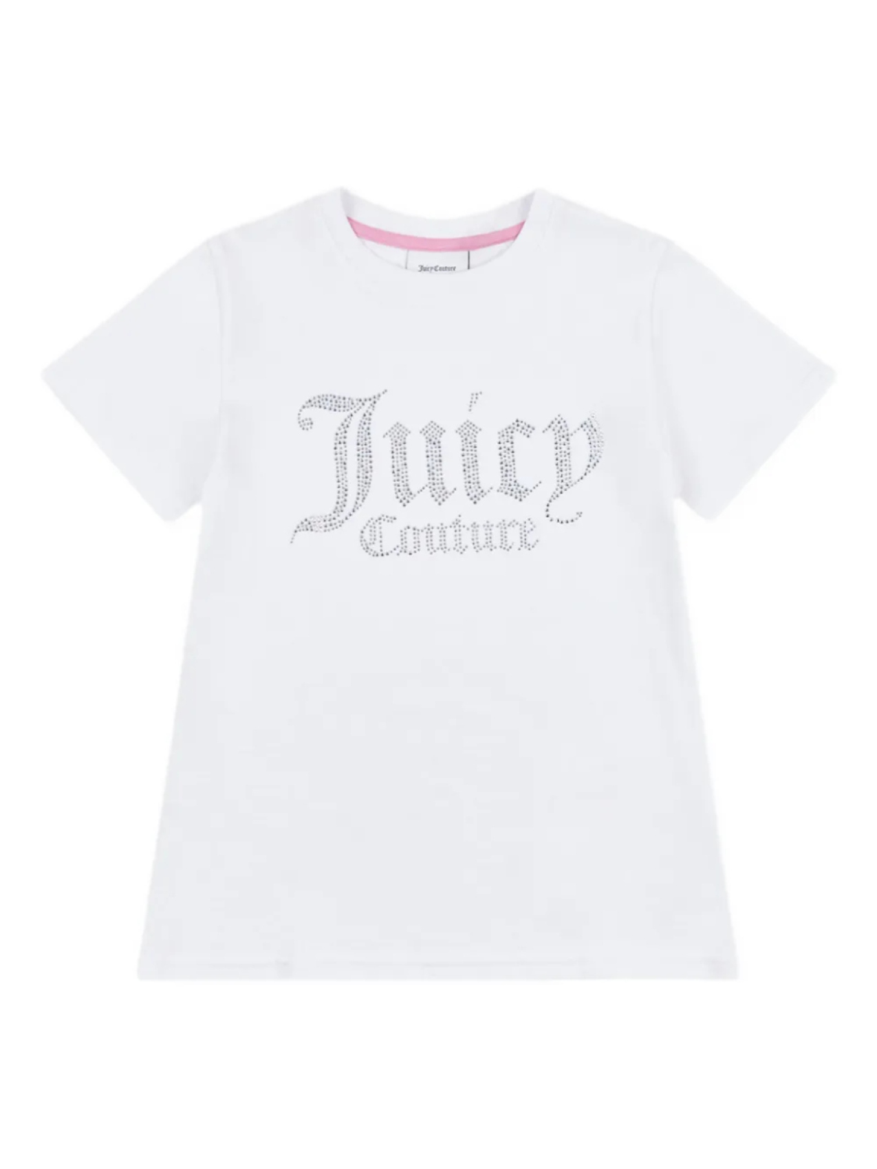 

Футболка Juicy Couture Kids, украшенная стразами, белый