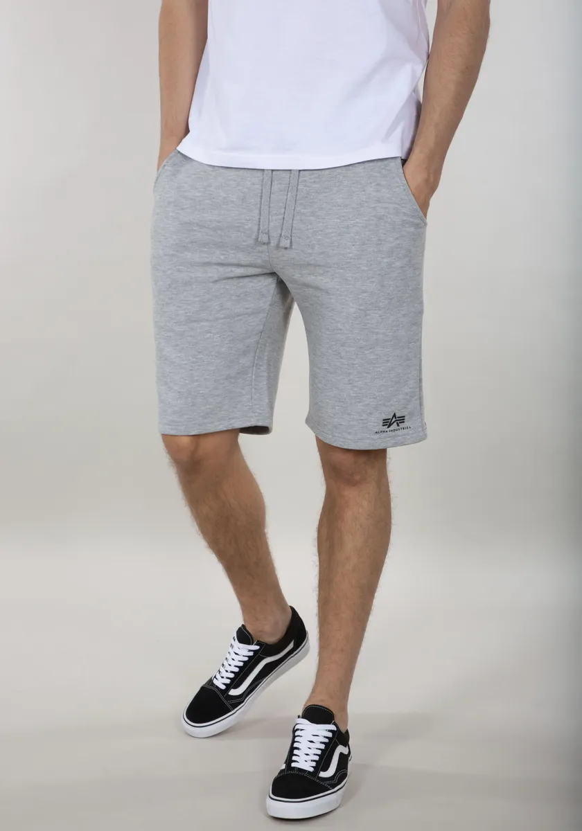 

Толстовки Alpha Industries "Basic Short SL", серый