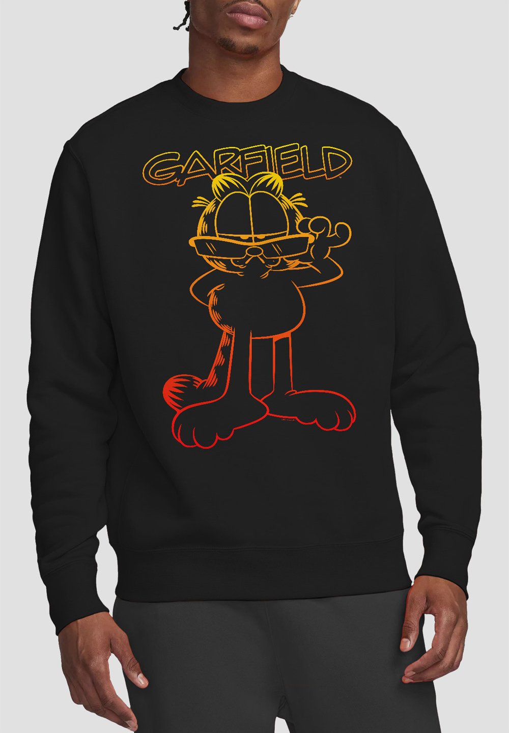 

Толстовка GARFIELD HOTSHOT Cotton Soul, черный