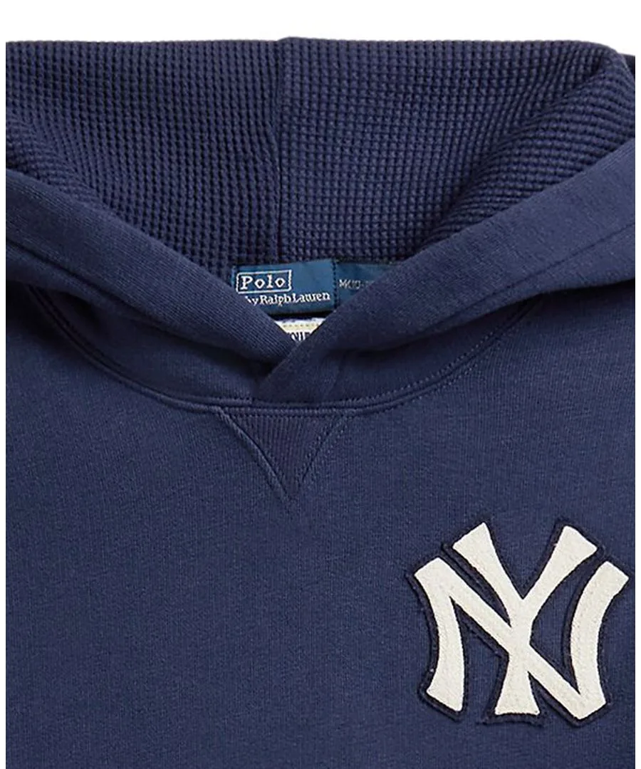 Детская толстовка с длинными рукавами Yankees (8-20 лет) Polo Ralph Lauren, Drak Cobalt — фото 3
