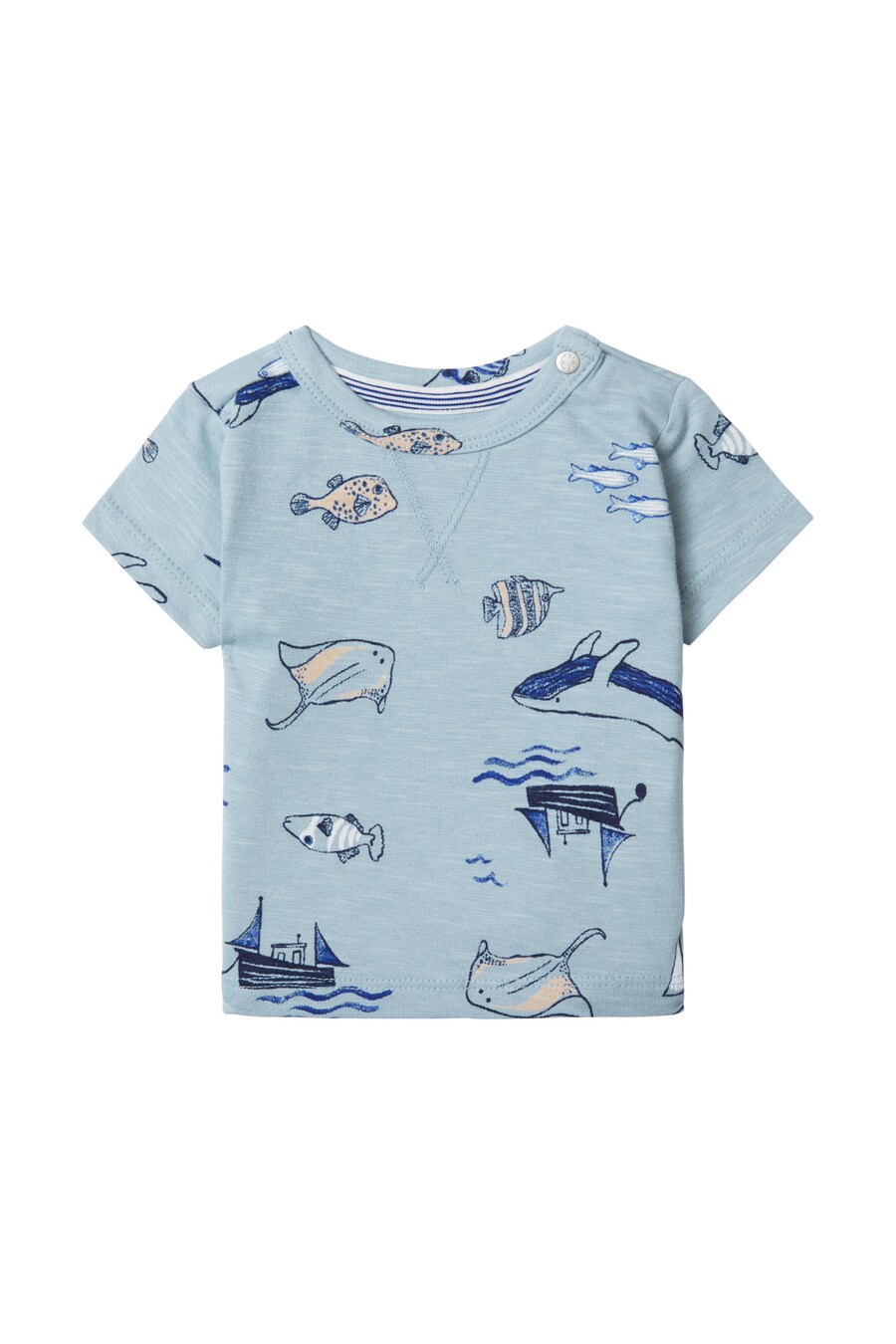 

Рубашка Noppies Bay, цвет Navy/Smoke blue