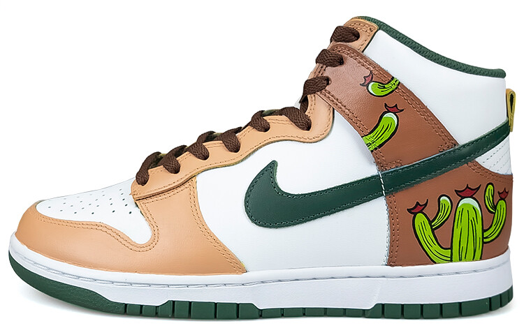 

Кроссовки для скейтбординга Dunk мужские высокие белые/коричневые/коричневые/зеленые/красные/желтые Nike, Красный, Кроссовки для скейтбординга Dunk мужские высокие белые/коричневые/коричневые/зеленые/красные/желтые Nike