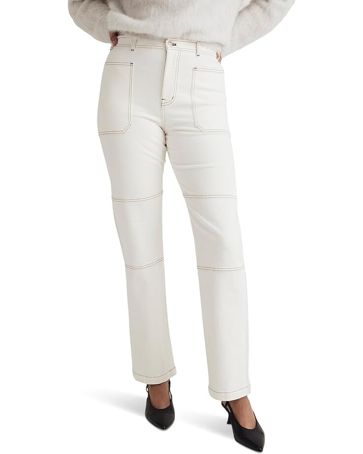 

Брюки Madewell The '90s Straight Jean in Lighthouse, цвет Lighthouse