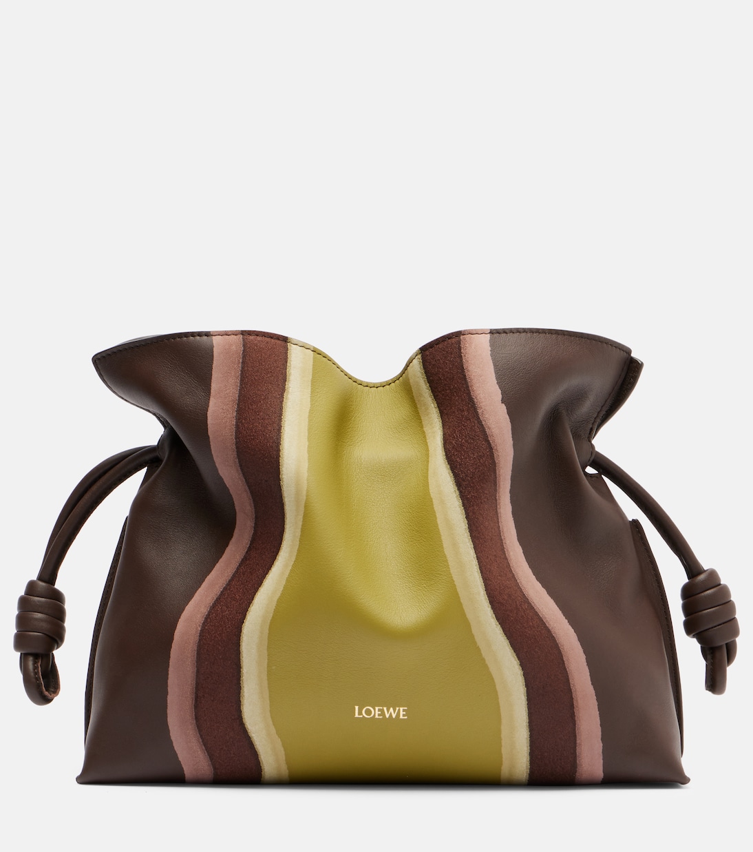 

Средняя наплечная сумка Flamenco Landscape Loewe, Chocolate/Light Moss