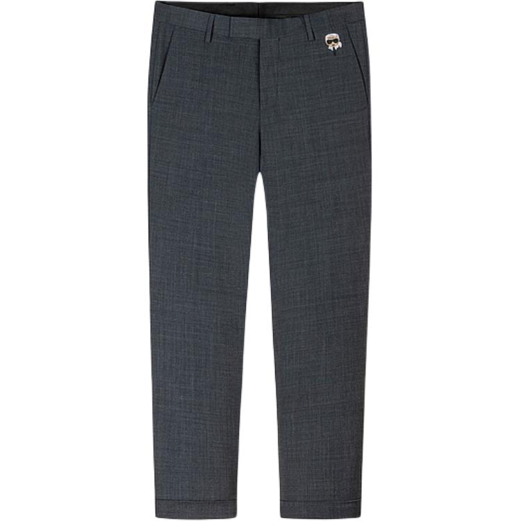 

Повседневные брюки KARL LAGERFELD мужские серые KARL LAGERFELD / Karl Lagerfeld Jeans, серый