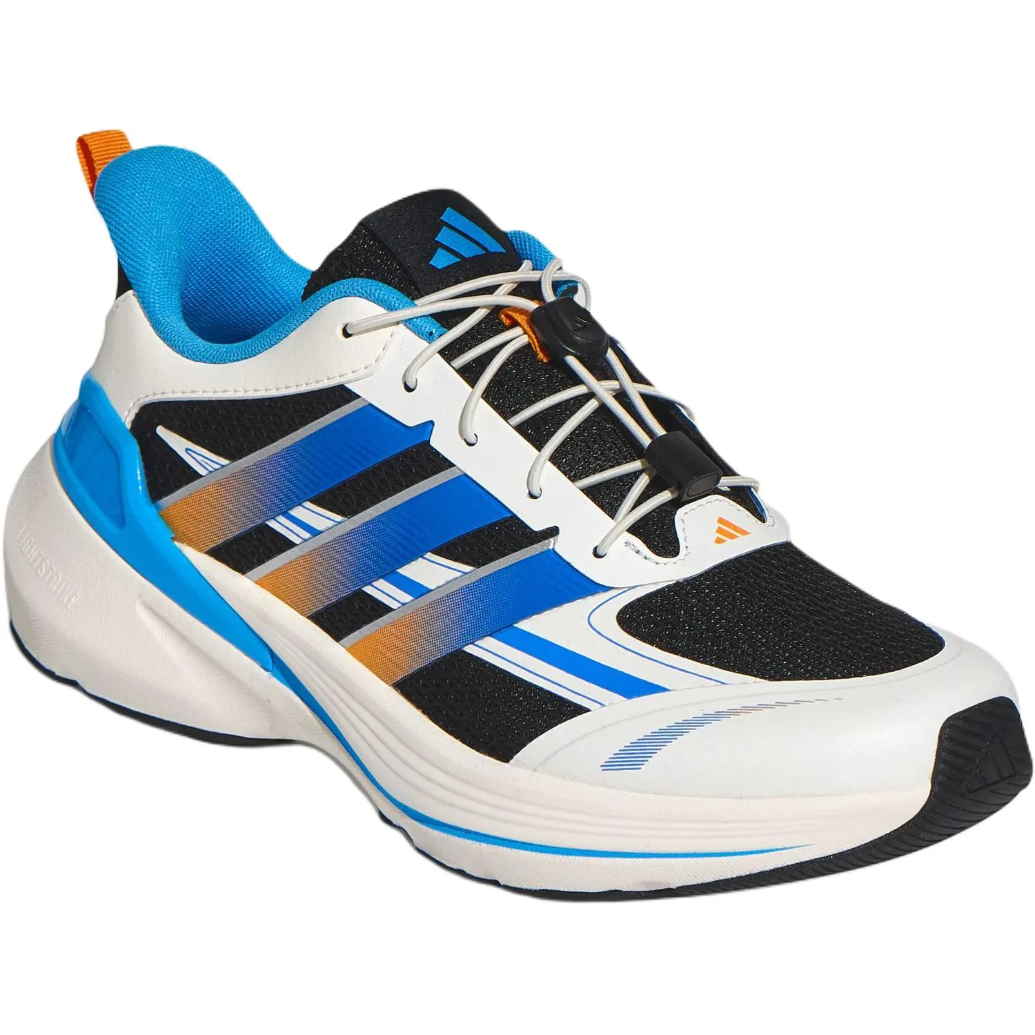 Adidas Беговые кроссовки lightdart бело-синие детские — фото 4