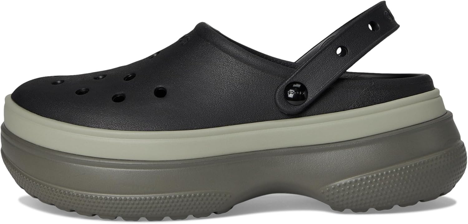 Сабо Унисекс Классические Сабо на Платформе Crocs, черный — фото 4