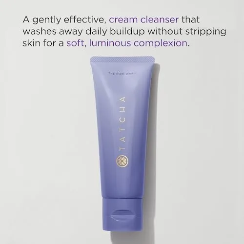 Любимые средства TATCHA Suni Lee для упругой кожи: увлажняющий крем Dewy Milk и маска для губ Kissu, а также дорожный набор для умывания с рисом и спрей для лица Dewy Skin Mist. — фото 3