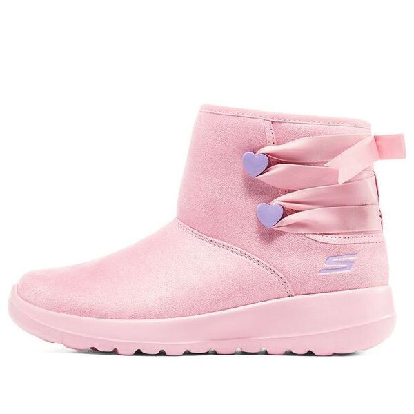 

Кроссовки comfy boots 'pink' Skechers, розовый