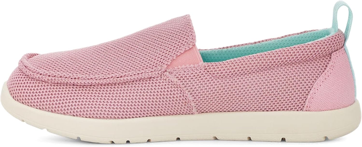 Детские лоферы Sanuk Lil Sidewalk Surfer Lite Mesh, розовый — фото 4