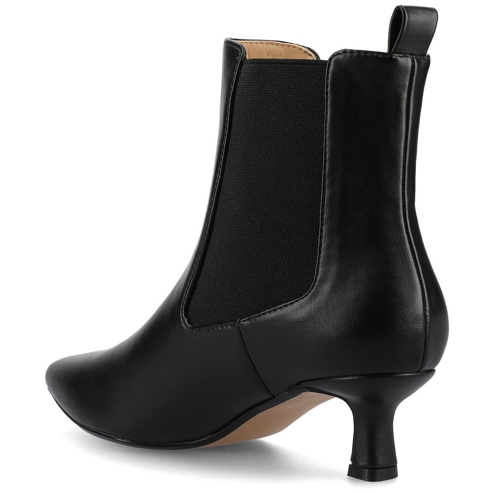 Женские ботильоны Tenlee Tru Comfort Foam Journee Collection Tenlee, цвет Black Patent — фото 4
