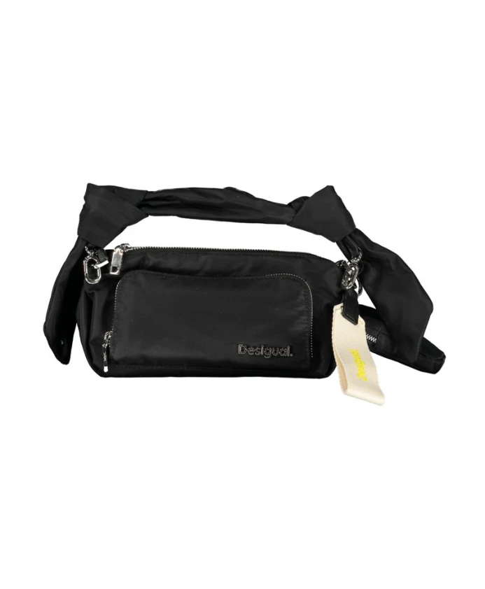 

Черная сумка со съемным плечевым ремнем Desigual, черный