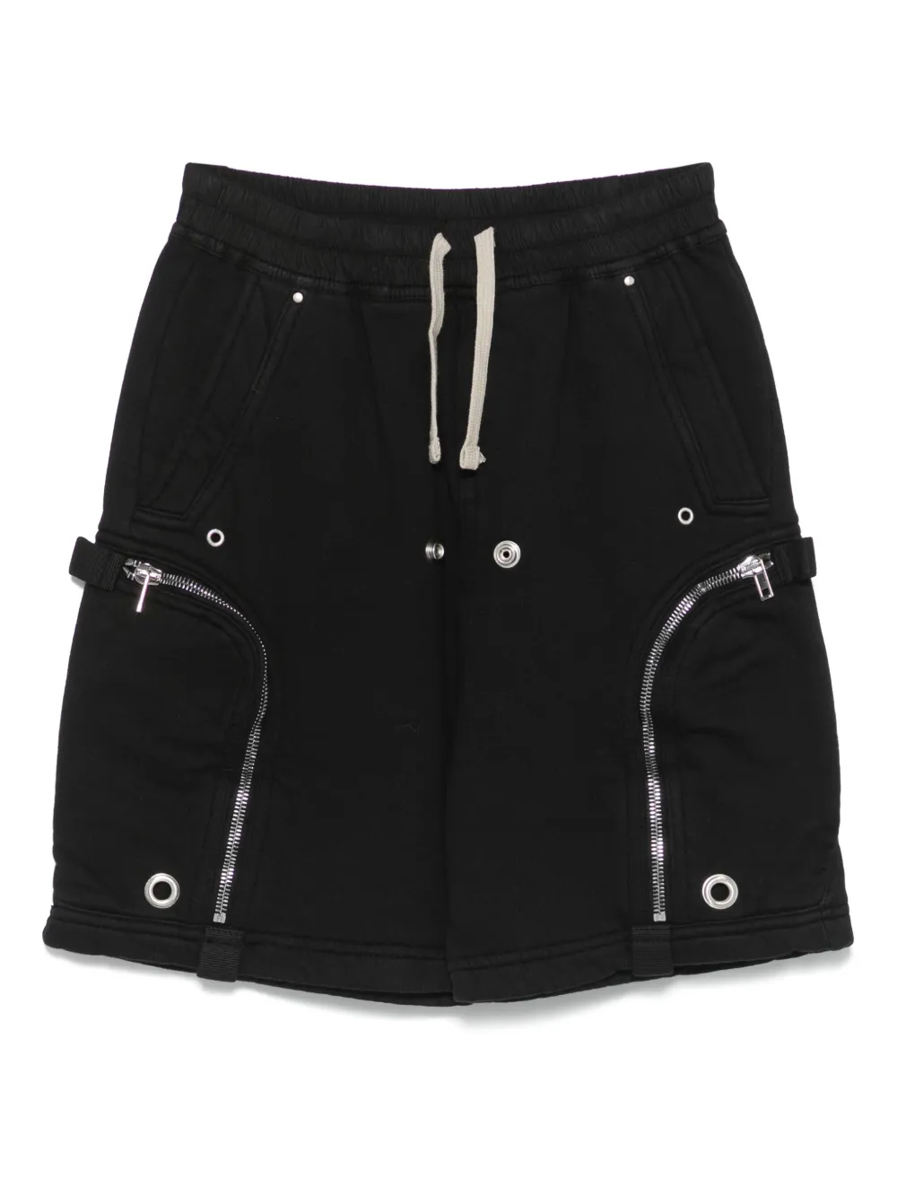 

Шорты с кулиской Rick Owens Kids, черный