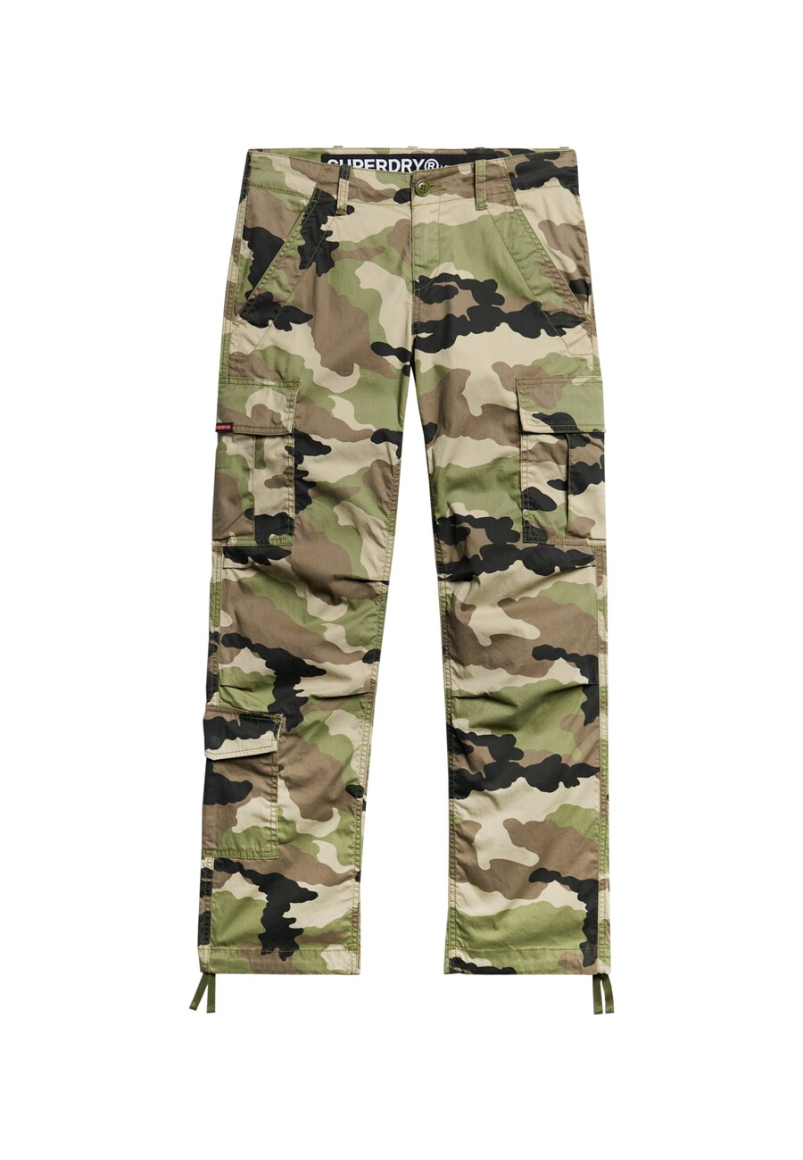 

Брюки-карго Superdry Loose fit Cargo Pants, цвет green/khaki