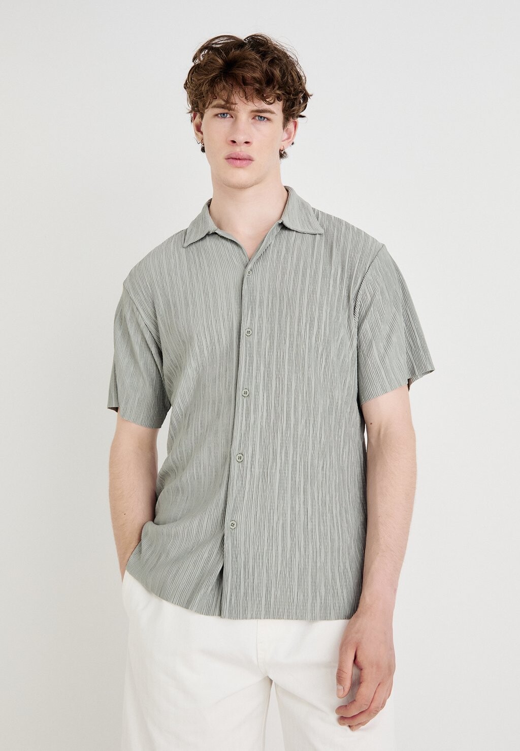 

Рубашка JPRBLABERY Jack & Jones, темно-зеленый