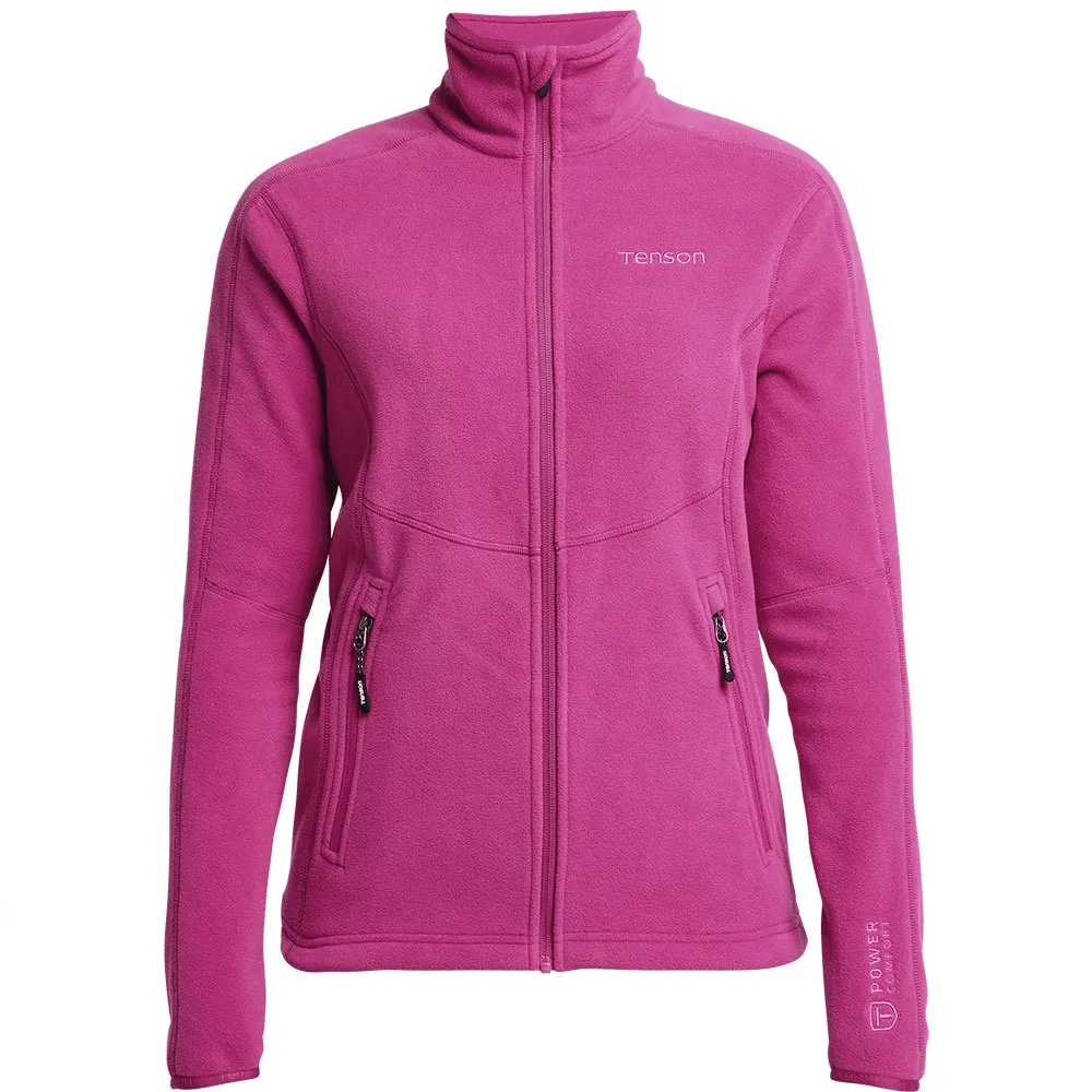 

Флис Tenson Miracle full zip, розовый