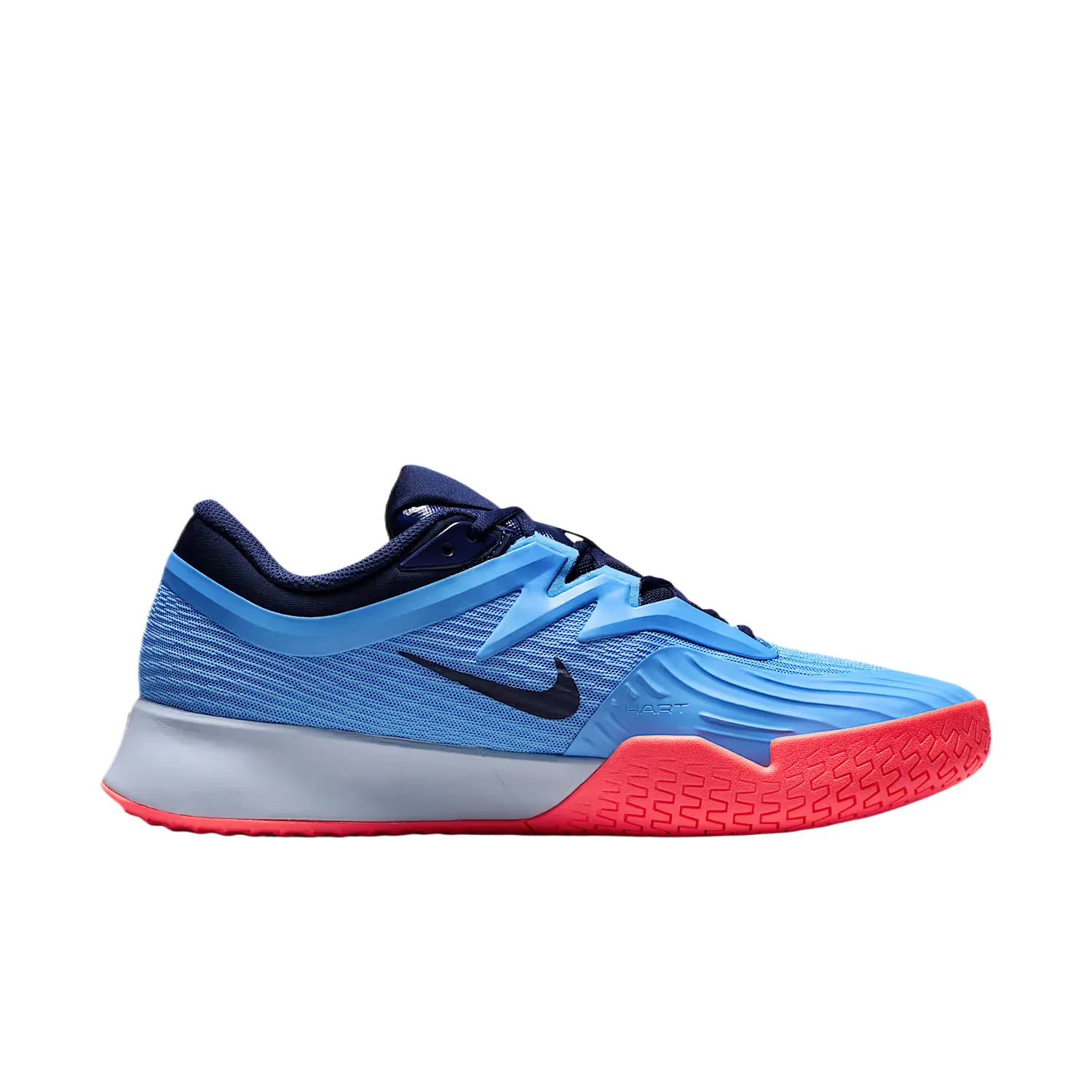 Vapor Pro 3 Mesh Cushioning Breathable Lightweight низкие теннисные кроссовки мужские Nike, university синий/белый/lava красный/midnight синий — фото 3