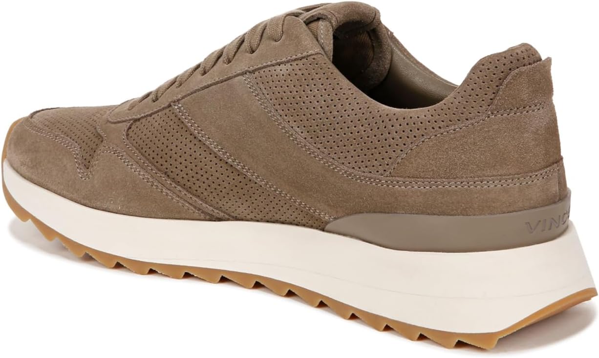 Кроссовки Vince Mens Edric на шнуровке, Flint Suede — фото 3