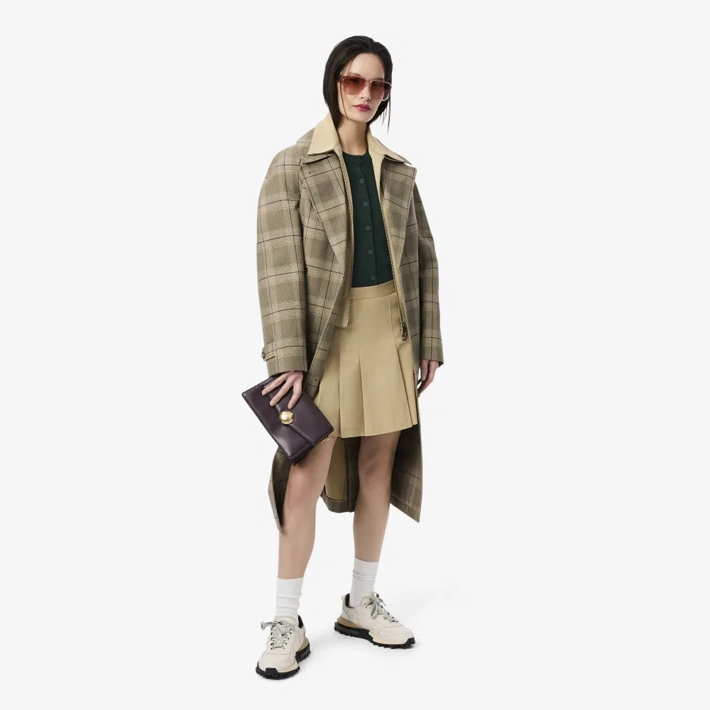 Кардиган Lacoste из мериносовой шерсти, круглый вырез, зеленый — фото 4