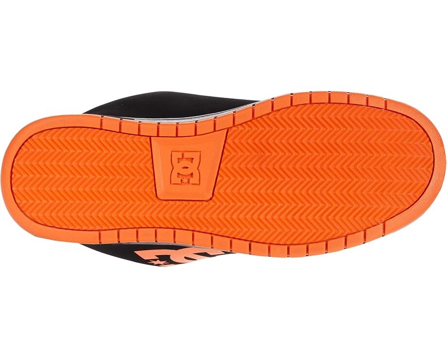 Кроссовки DC Gaveler Casual Low Top Skate Shoes Sneakers, цвет Black/Orange — фото 3