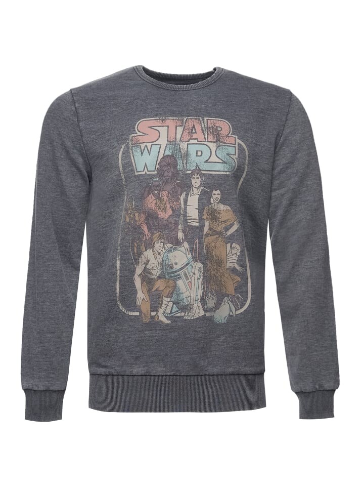

Толстовка Re:Covered Sweatshirt Star Wars Return Of The Jedi, серый