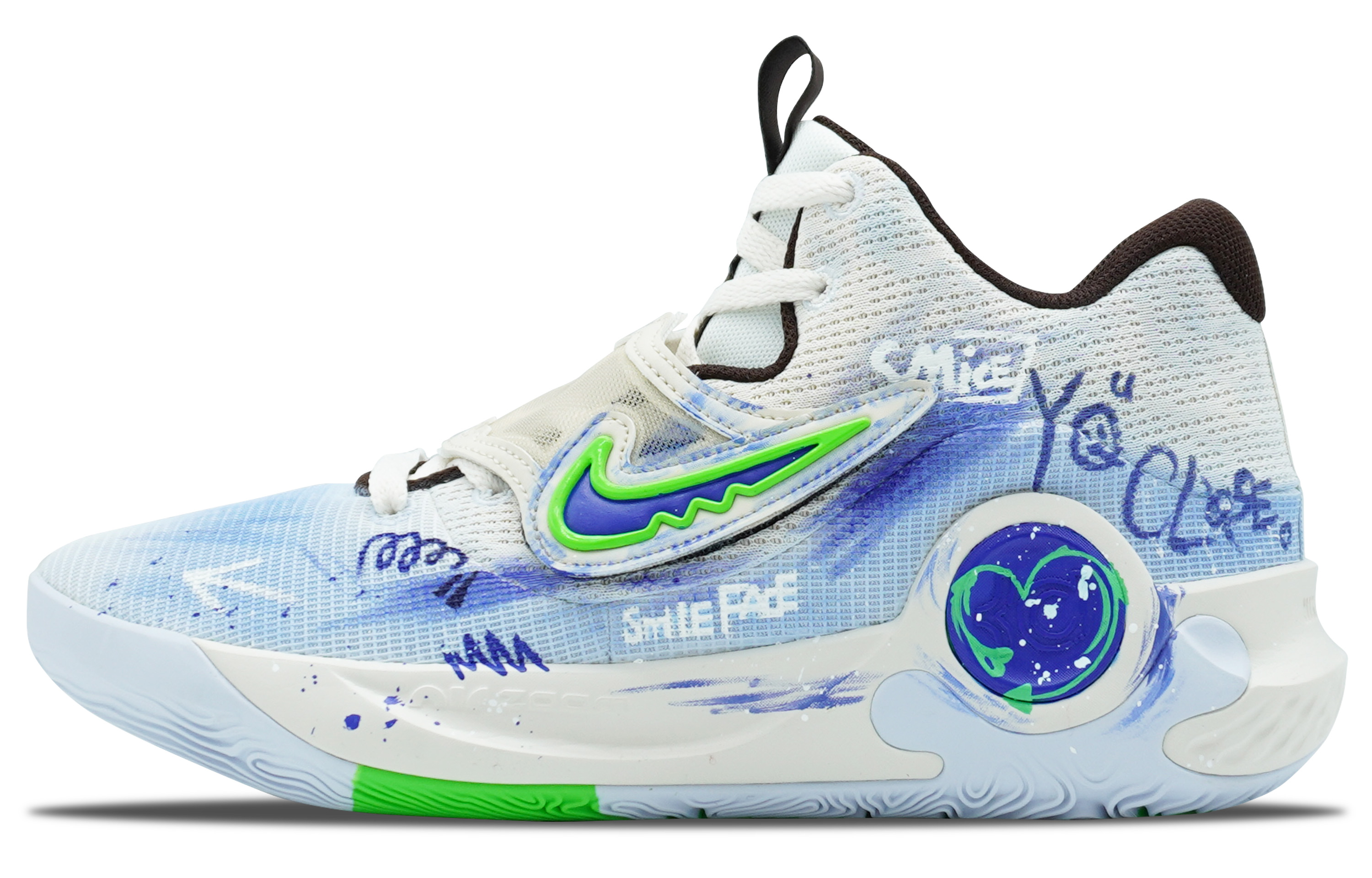 

Nike Баскетбольные кроссовки KD Trey 5 X Low-Top мужские, белые, синие