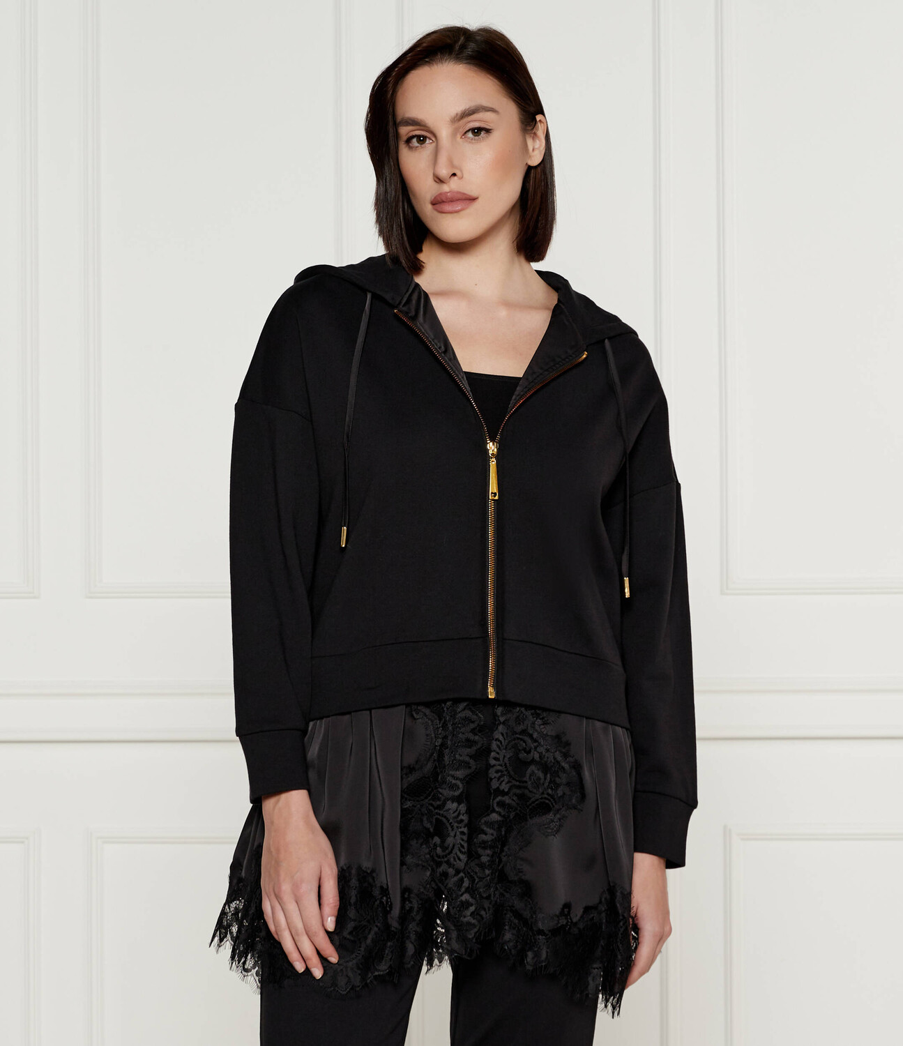 

Толстовка Twinset U&B Loose fit, черный