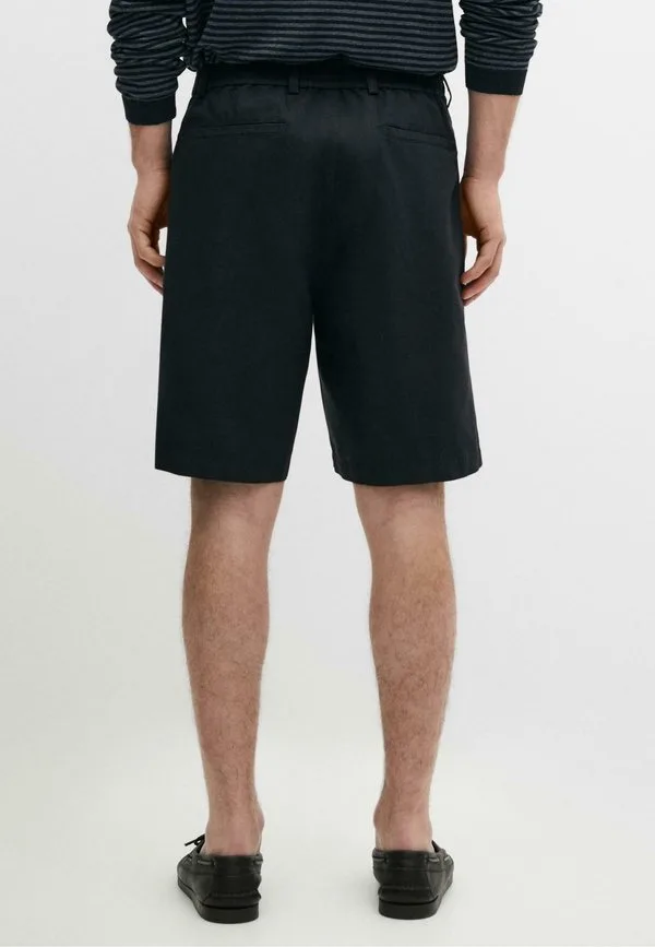 Шорты Massimo Dutti, Mottled Dark Blue — фото 3