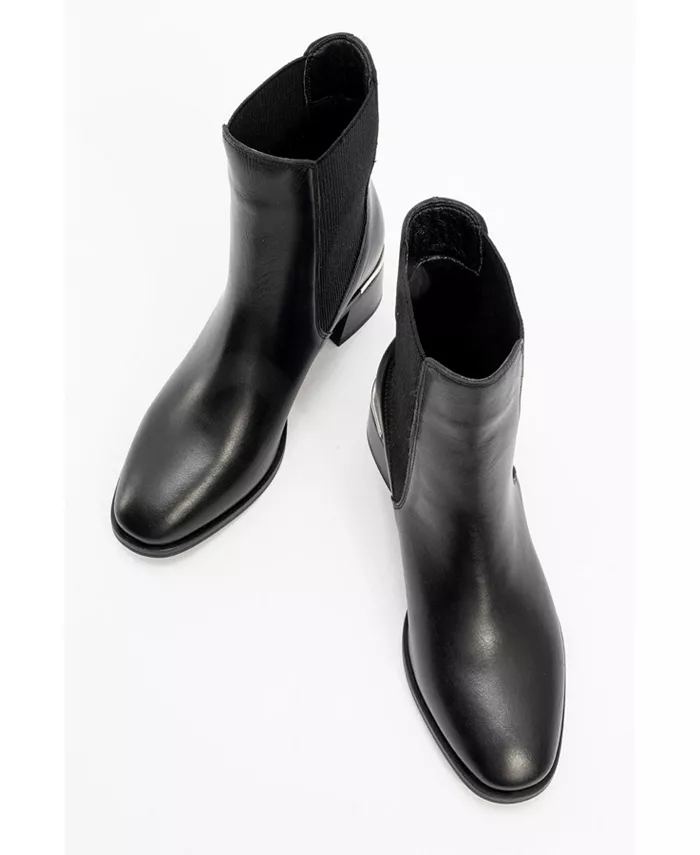 Ботинки челси Neiva Leather (женские) Forever & Always Shoes, черный — фото 2